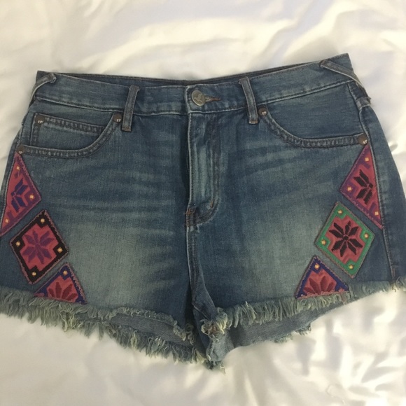 Free People Festival Denim Shorts - Picture 2 of 6